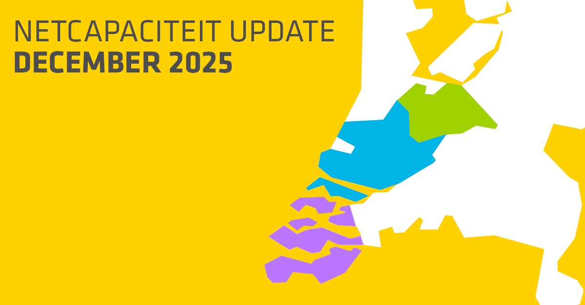 Update netcapaciteit elektriciteitsnetten Stedin 16 december 2025