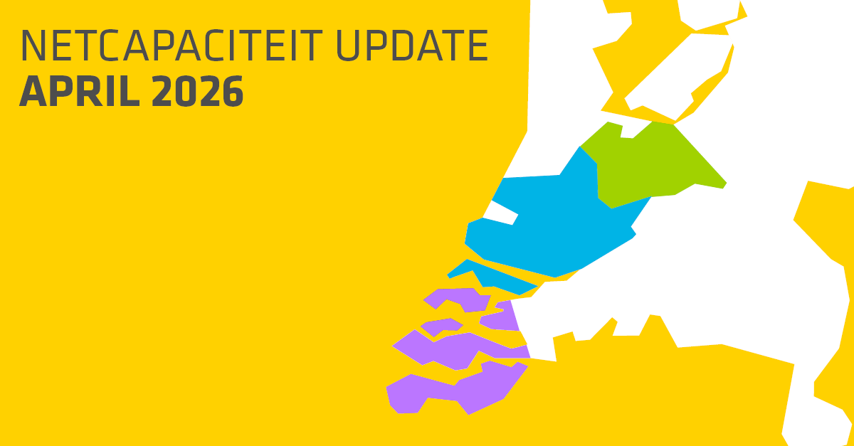 Update netcapaciteit elektriciteitsnetten Stedin april 2026