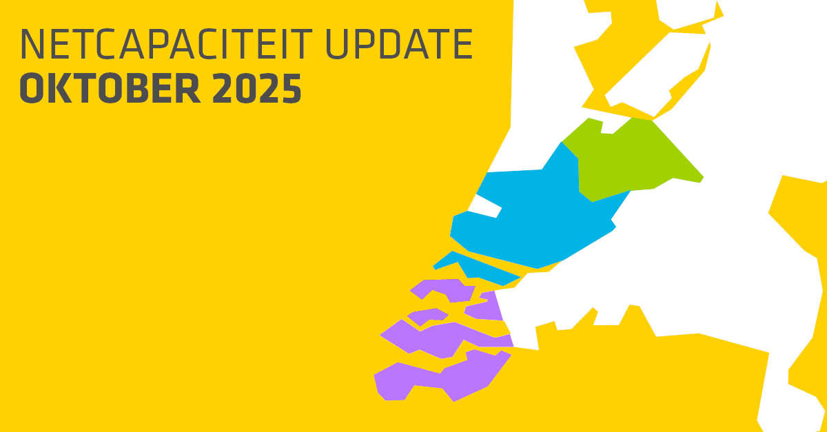 Update netcapaciteit elektriciteitsnetten Stedin oktober 2025