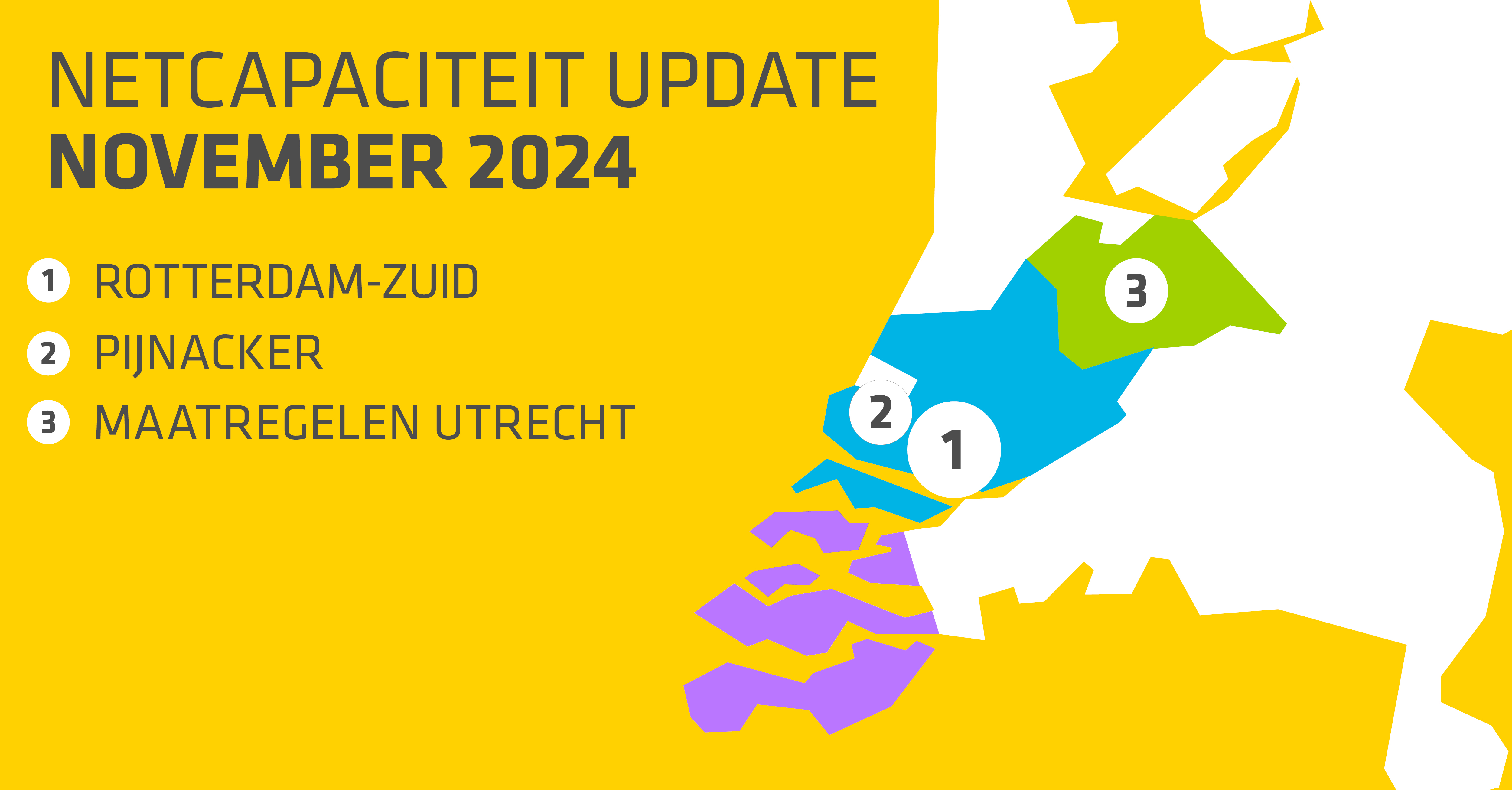 Update netcapaciteit elektriciteitsnetten Stedin november 2024