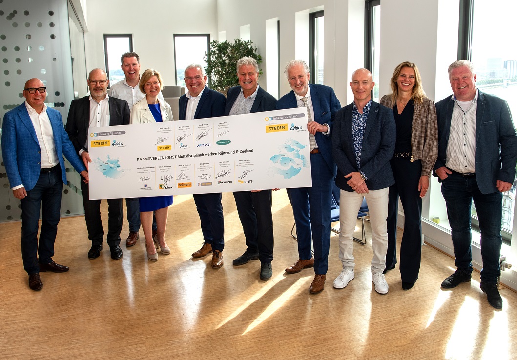 Stedin en Evides en aannemers werken in nieuw partnership samen vanuit een proces en een planning