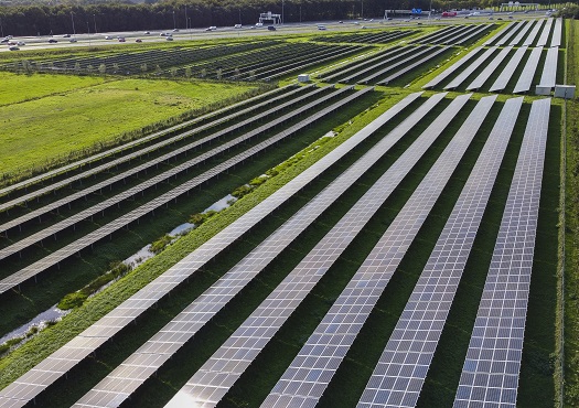Zonnepark Markiezaat Rilland sluit capaciteitsbeperkend contract af voor terugleveren van stroom