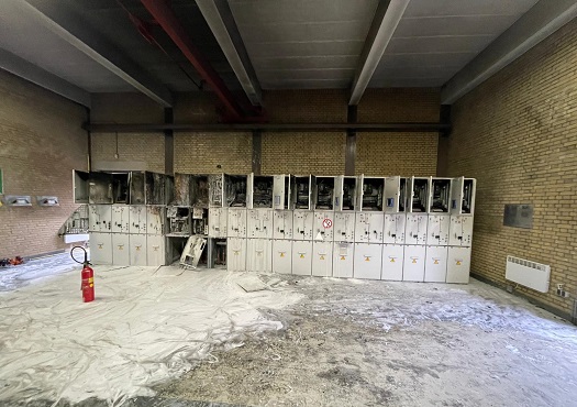 Stedin verscherpt beveiligingen na brand verdeelstation Spijkenisse