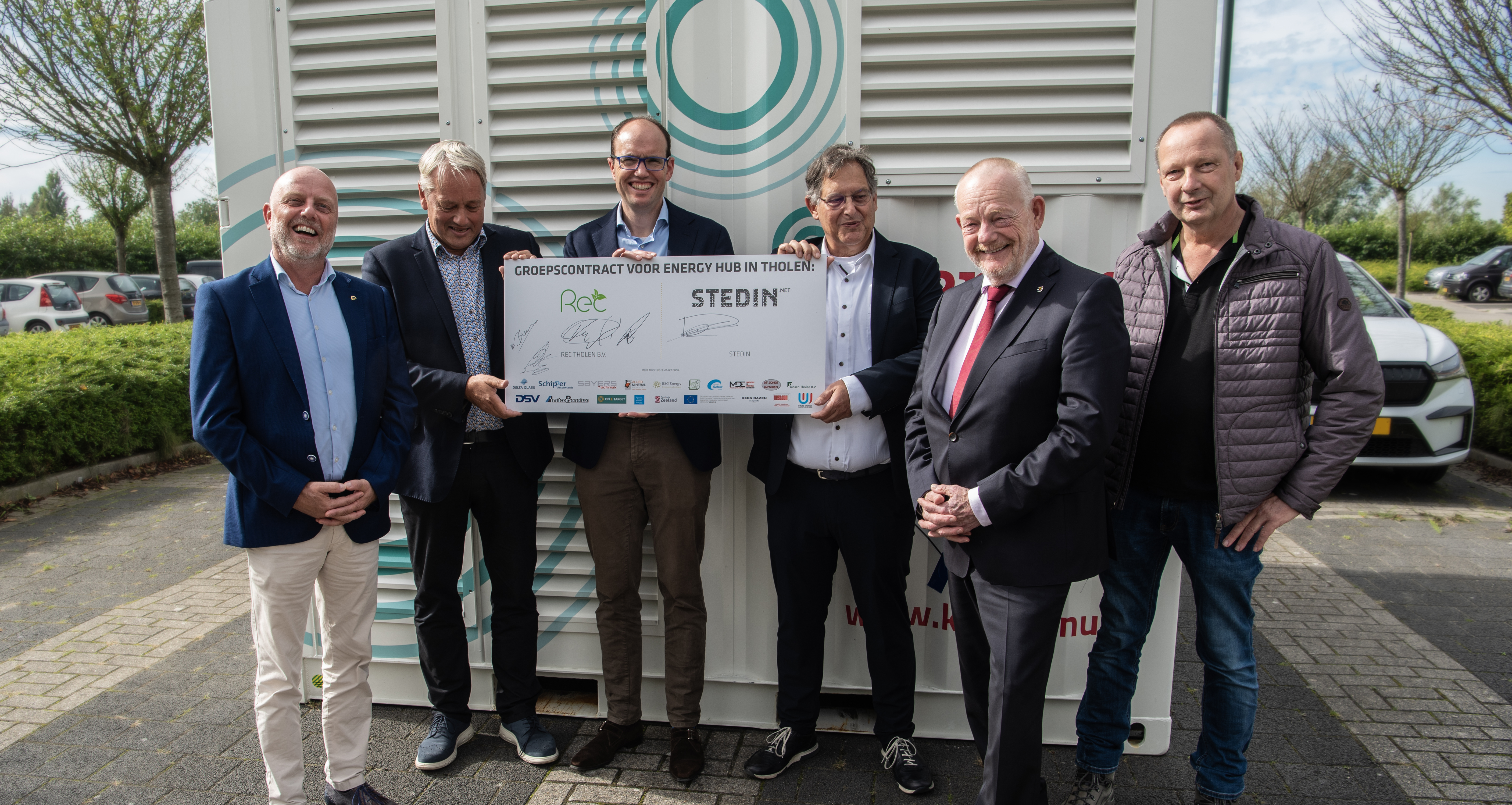 REC Tholen en Stedin starten pilot met groepscontract voor netcapaciteit in Tholen