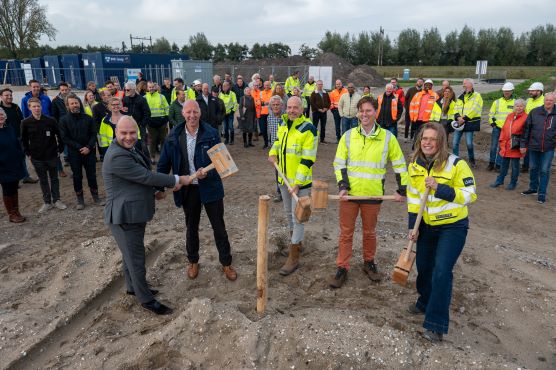 Bouw nieuw elektriciteitsstation Zuidplaspolder bij Zevenhuizen gestart