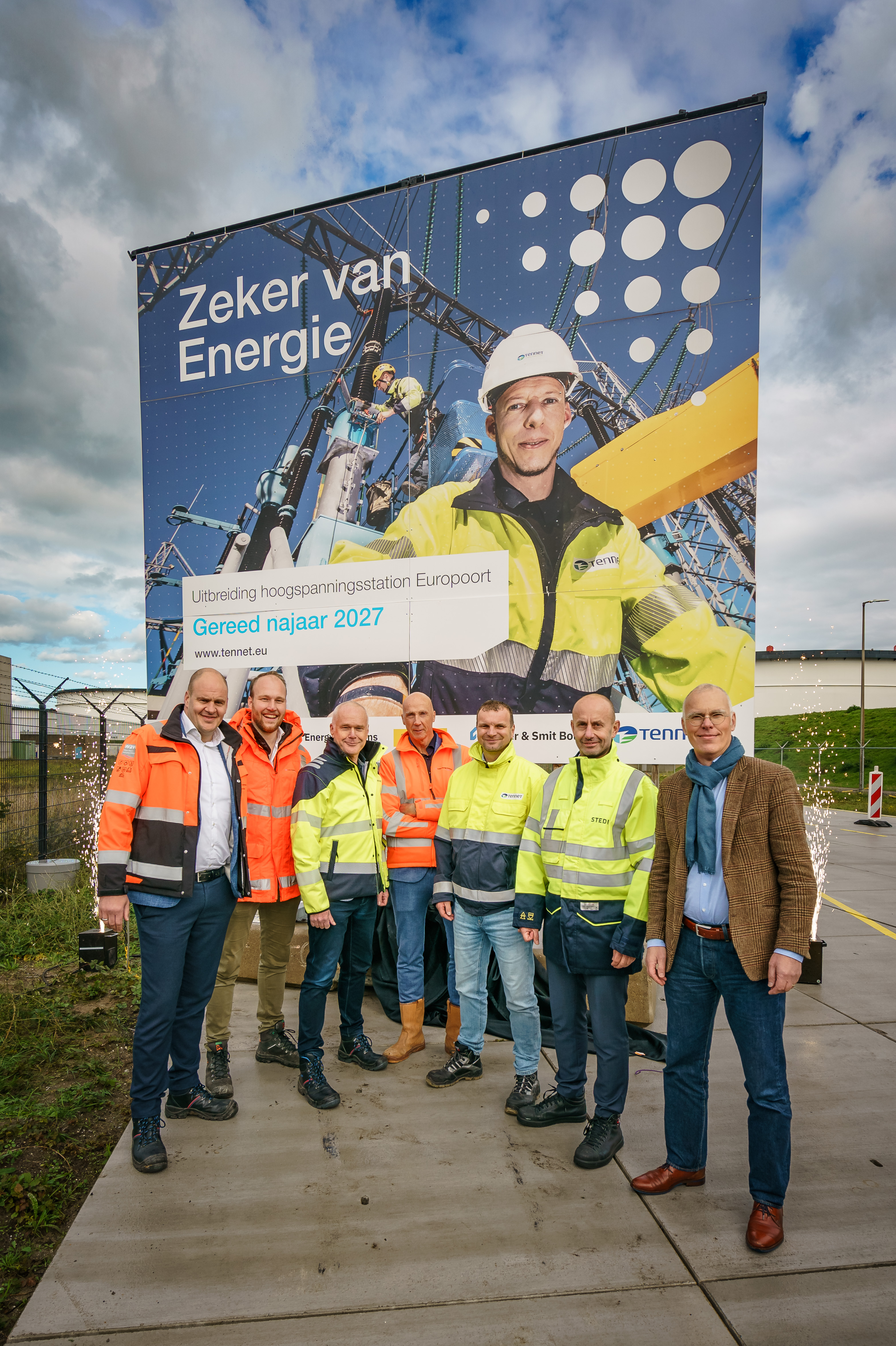 Bouw nieuw elektriciteitsstation Europoort gestart