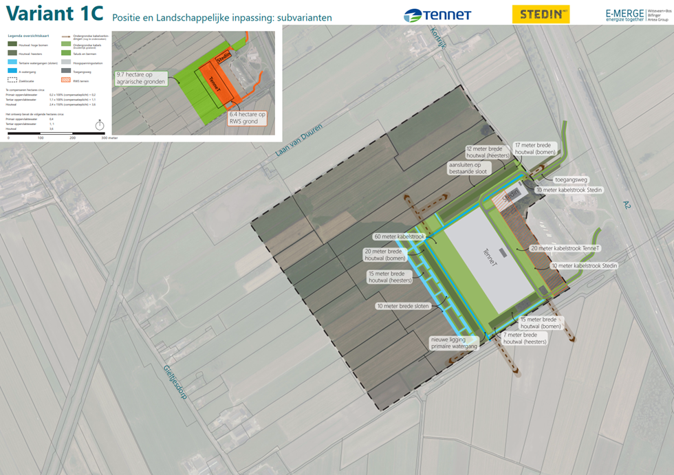 Variant 1c Utrecht Noordwest