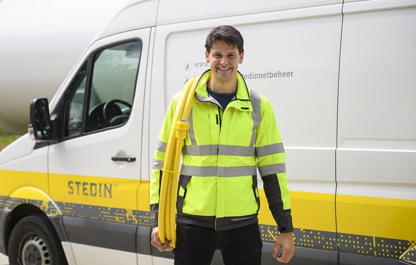 Werkverantwoordelijke gas Matthijs Kouwenhoven