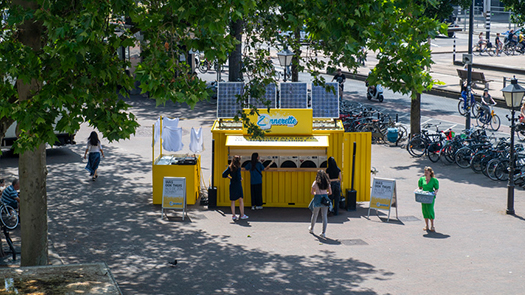 Zonnerette Eendrachtsplein pop-up wasserette