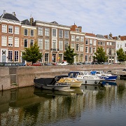 De kade in Middelburg