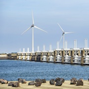 Windmolens in Zeeland