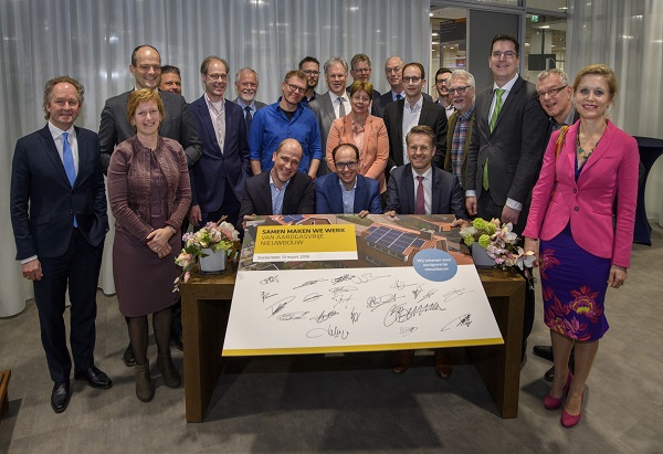 Zuid-Hollandse Gemeenten ondertekenen Convenant Aardgasvrije Nieuwbouw