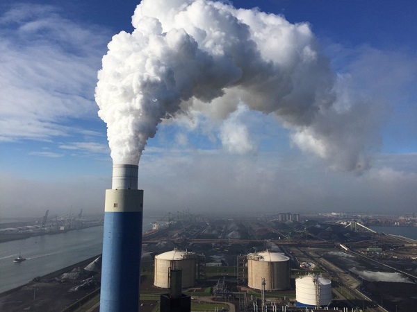 Kolencentrale Rotterdamse haven