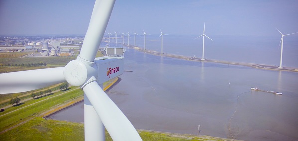 Eneco windpark Delfzijl Noord