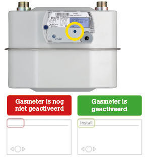 Elster gasmeter koppelen aan slimme meter