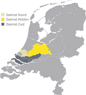 Regio's van Stedin