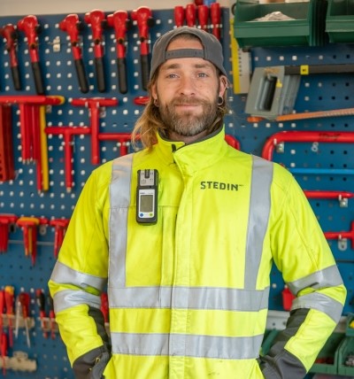 Bedrijfsinstructeur Stedin Jeffrey